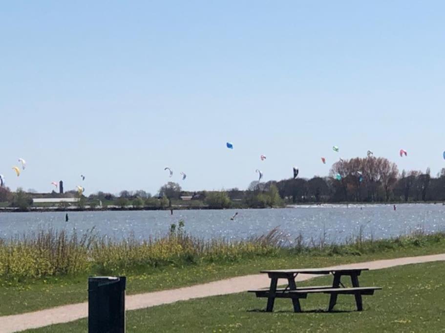 Gezellige Pipo Met Grote Schommel Aan Het Water Villa Medemblik Exterior photo